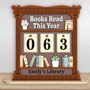 Personalized Books Read Tracker