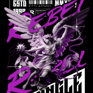 Custom Rebel Angle Streetwear T-Shirt