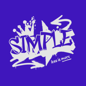 Custom Simple, Less is More T-Shirt
