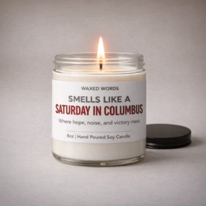 Smells Like a Saturday in Columbus – The Ultimate Buckeye Game Day Candle