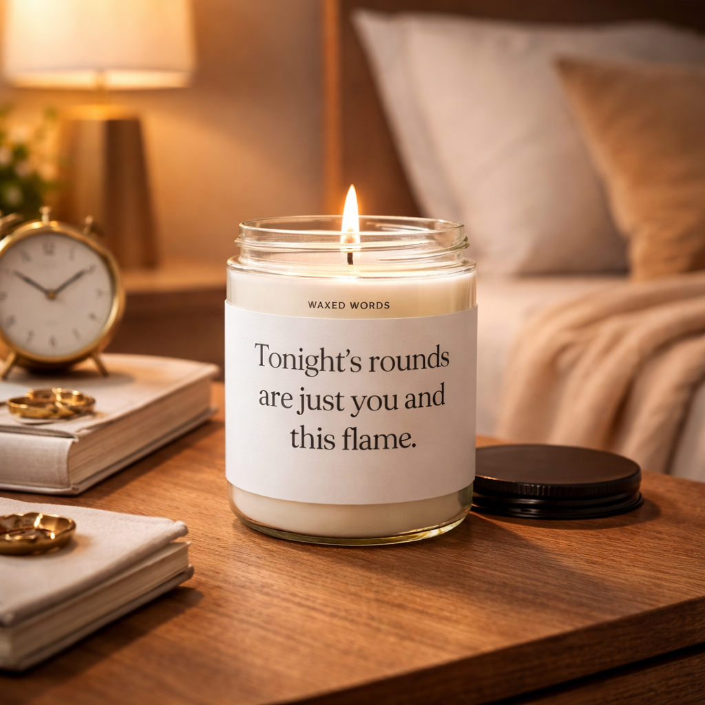 Tonight’s Rounds are just you Candle – Funny Doctor, Med School Graduation Soy Candle future doctor, new doctor. Candle Gift for Doctors - Image 3