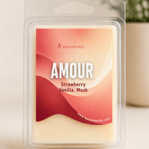 Amour Wax Melts — Strawberry, Vanilla & Musk | The Scent That Makes Them Lean In Closer