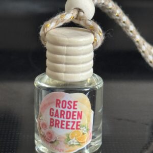 Rose Garden Breeze Car Diffuser — Rose & Orange | Your Daily Drive Through a Sunlit Garden in Full Bloom