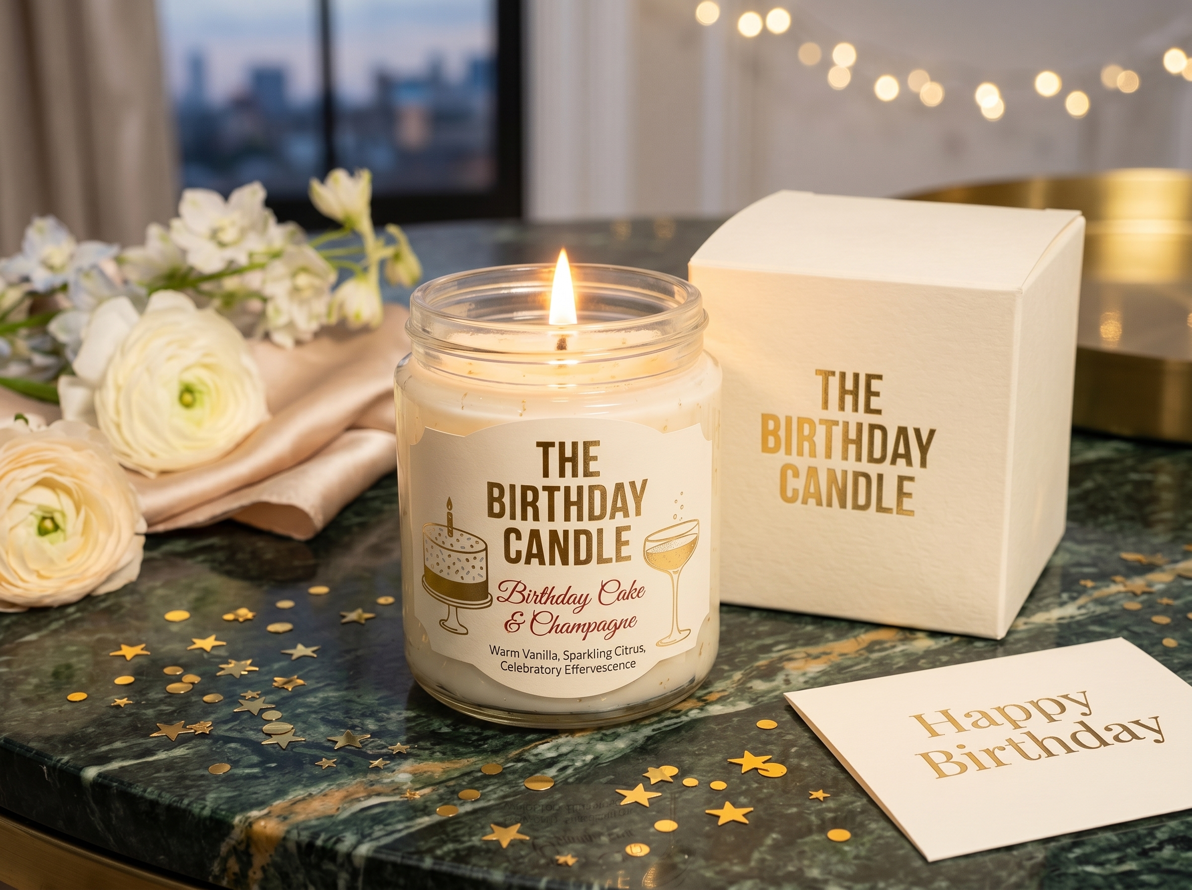 The Ultimate Birthday Celebration Candle | Luxury Custom Scented Soy Wax Gift - Image 5