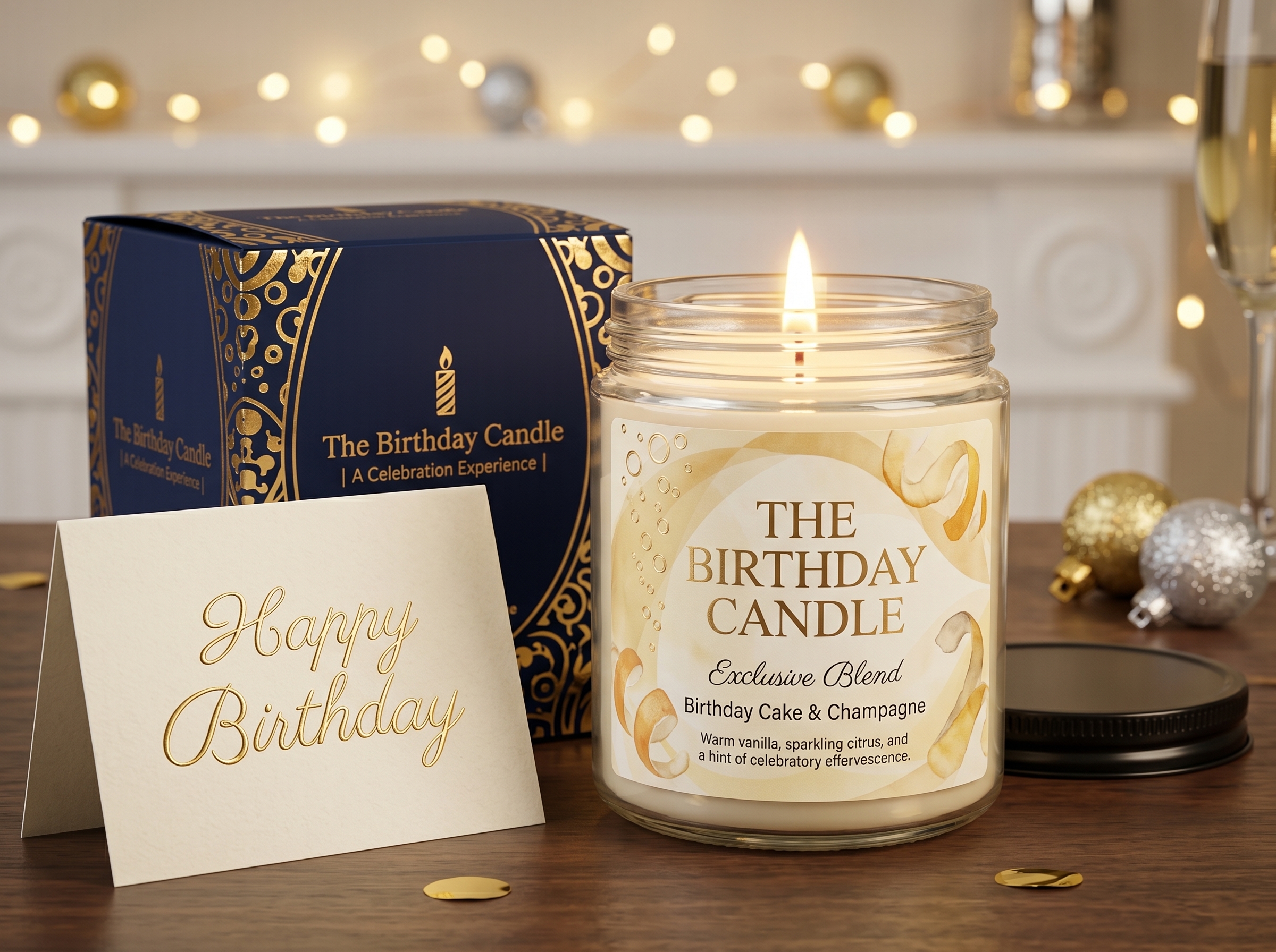 The Ultimate Birthday Celebration Candle | Luxury Custom Scented Soy Wax Gift - Image 7