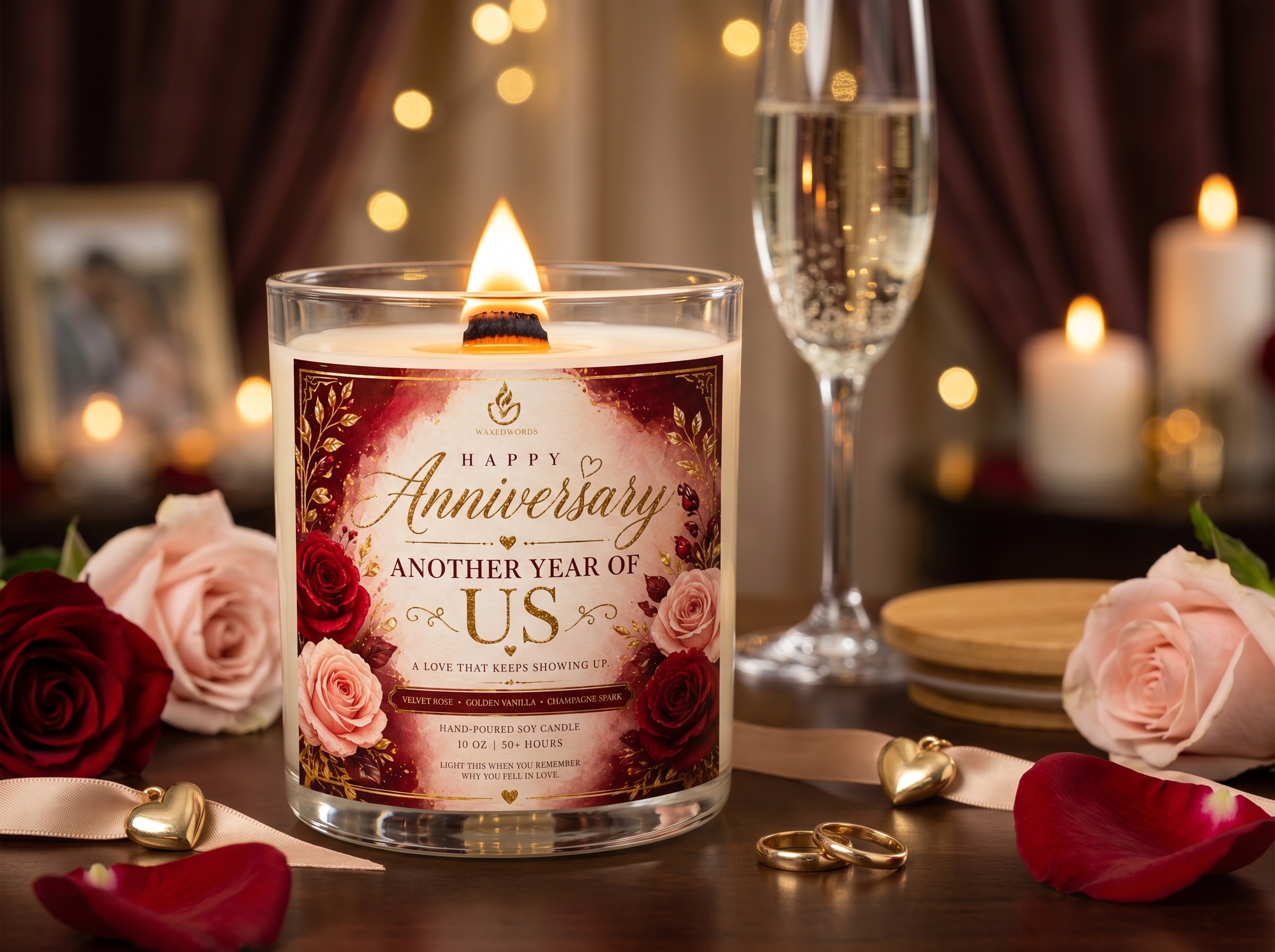 Anniversary Candle Gift Box