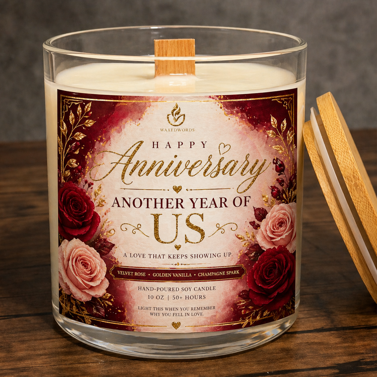Anniversary Candle Gift Box - Image 2