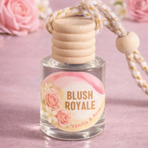 Blush Royale Car Diffuser — Vanilla & Rose | Drive Like You're Arriving at Your Own Red Carpet