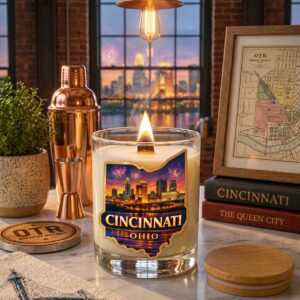 Queen City Chili: The Iconic Cincinnati Tribute Candle | A Bold, Warm, and Unforgettable Scent of the 513
