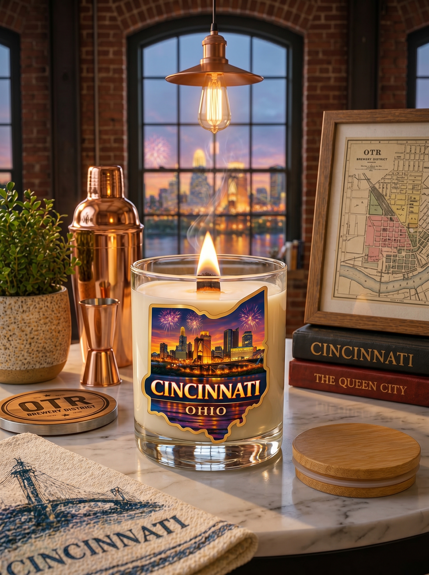 Queen City Chili: The Iconic Cincinnati Tribute Candle | A Bold, Warm, and Unforgettable Scent of the 513