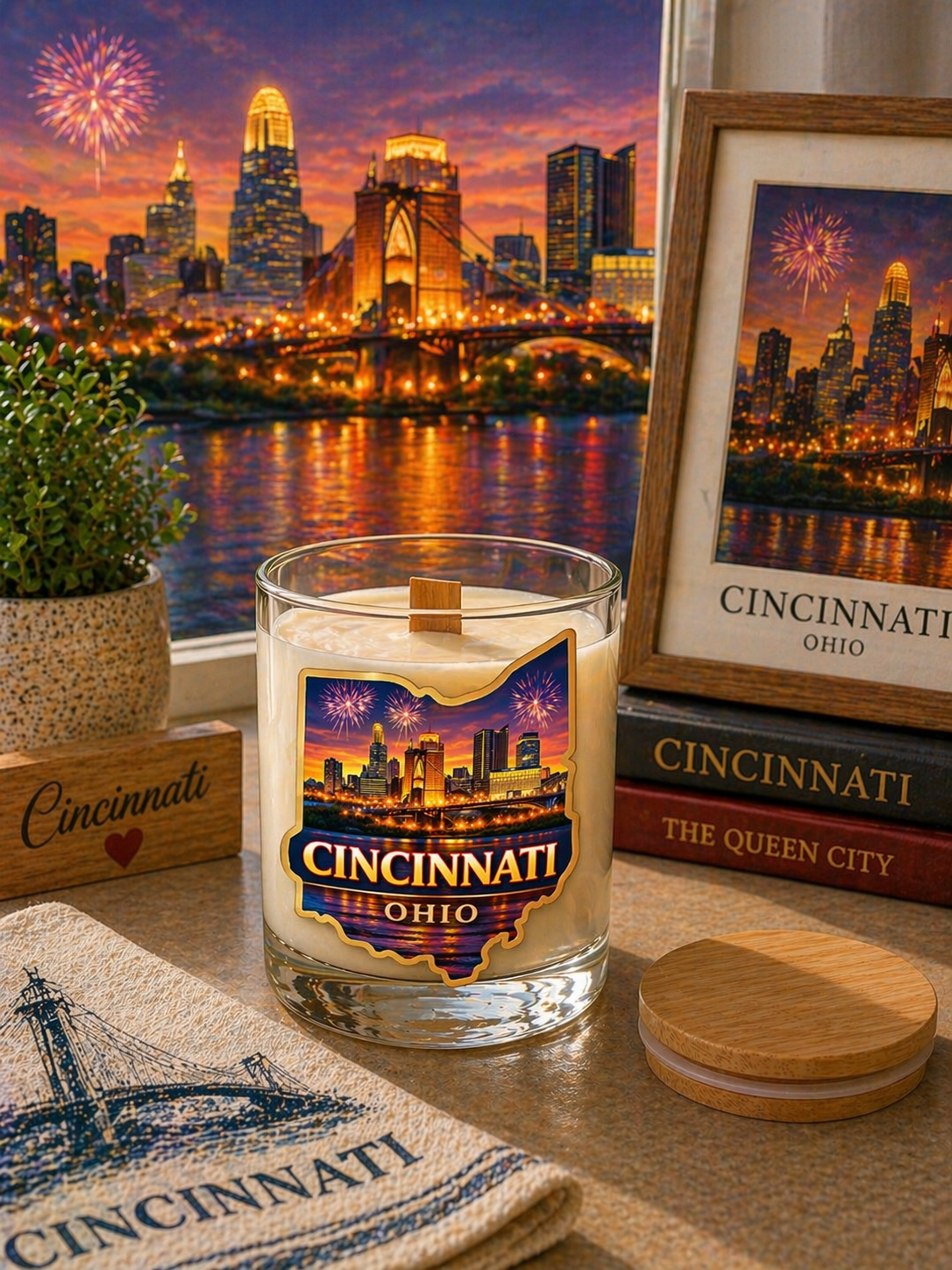 Queen City Chili: The Iconic Cincinnati Tribute Candle | A Bold, Warm, and Unforgettable Scent of the 513 - Image 4