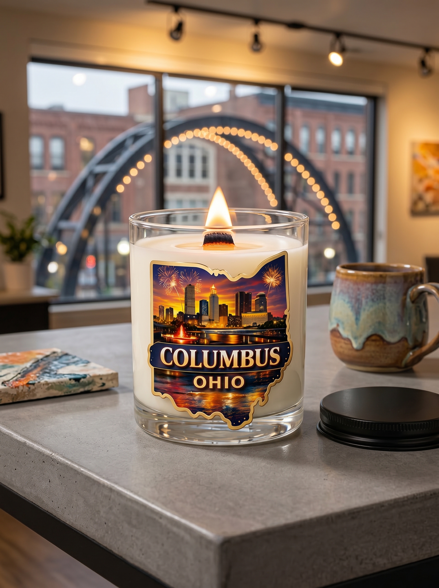Saturday in Columbus: The Signature City Candle | Capture the Energy & Soul of the 614