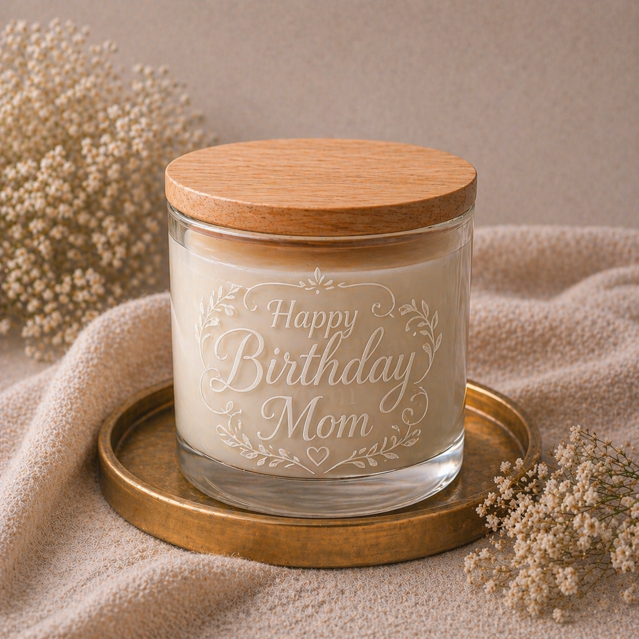 Personalized Candle