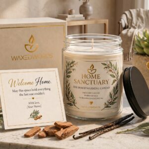 Home Sanctuary | The Ultimate Luxury Housewarming Gift Candle – Turn Any House Into a Home