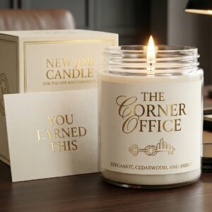 The “You Earned This” New Job Candle – A Luxury Success Gift They’ll Never Forget