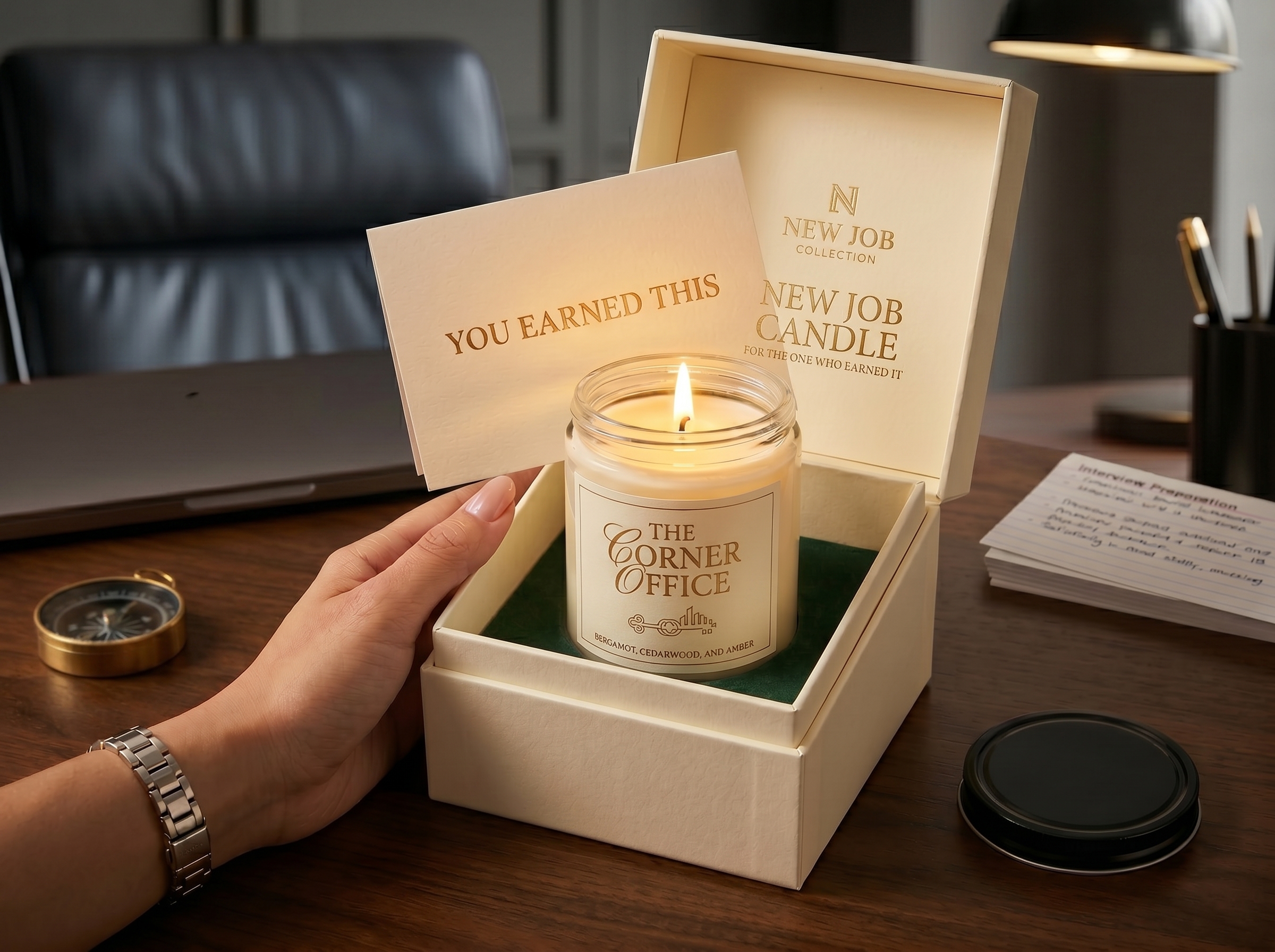 The “You Earned This” New Job Candle – A Luxury Success Gift They’ll Never Forget - Image 5