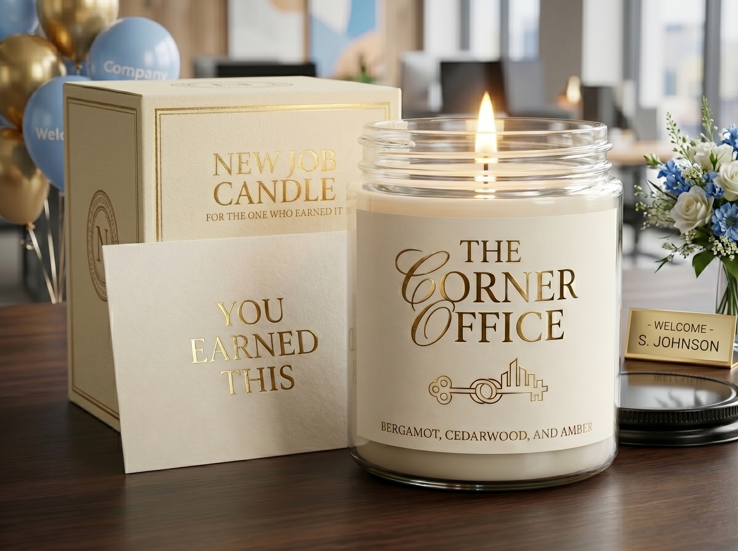 The “You Earned This” New Job Candle – A Luxury Success Gift They’ll Never Forget - Image 4