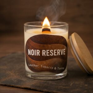 Noir Reserve — The Addictive Tobacco & Leather Candle for Magnetic Evenings
