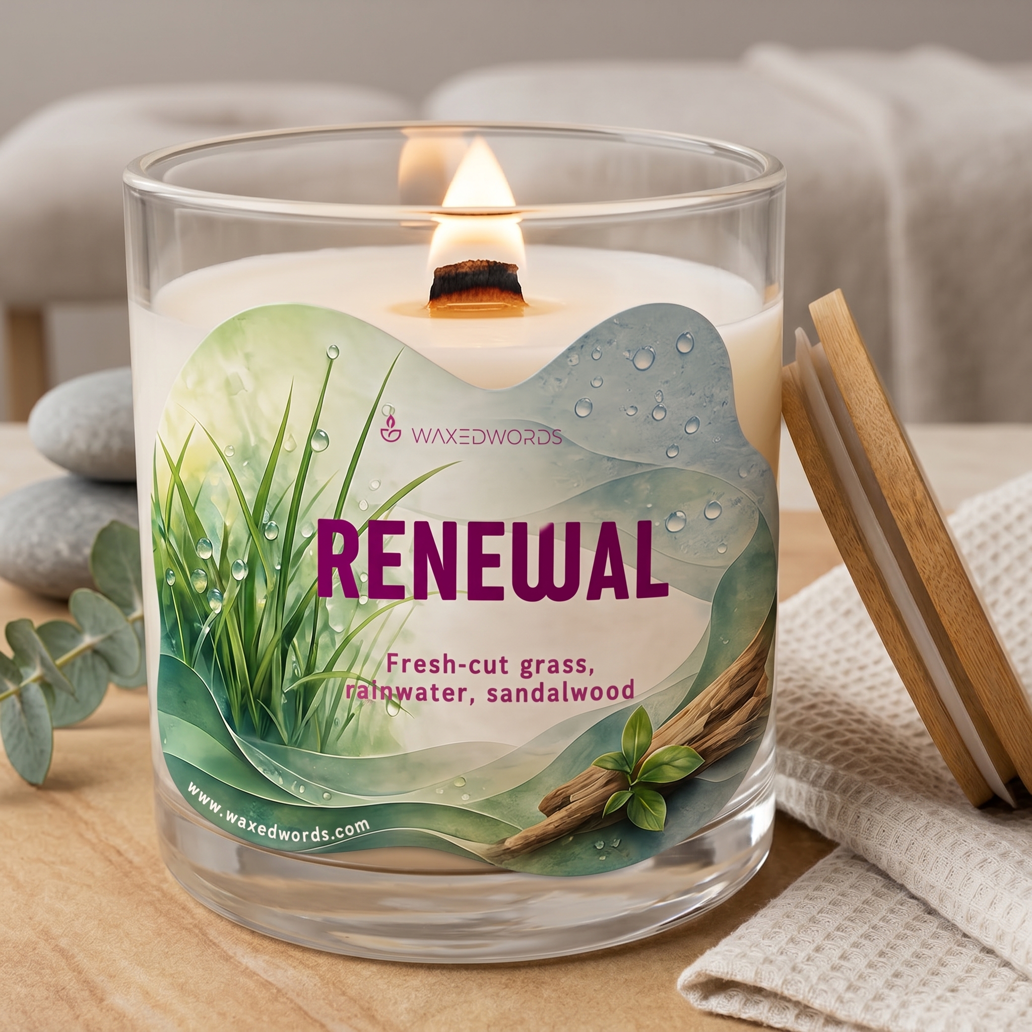 Renewal — The Fresh Rain & Green Air Candle That Revives Stale Energy Instantly