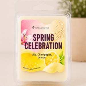 Spring Celebration Wax Melts — Lily, Champagne & Lemon | Bright, Bubbly & Unforgettably Fresh