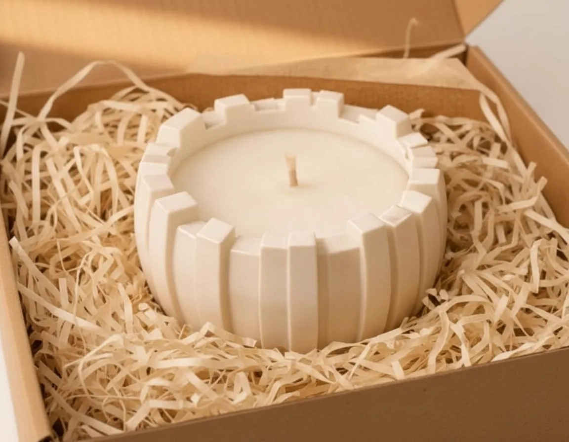 Balance Vessel, Stillform Ceramic Candle – Calm in Chaos Collection | Sculpted Luxury Spa Candle - Image 2