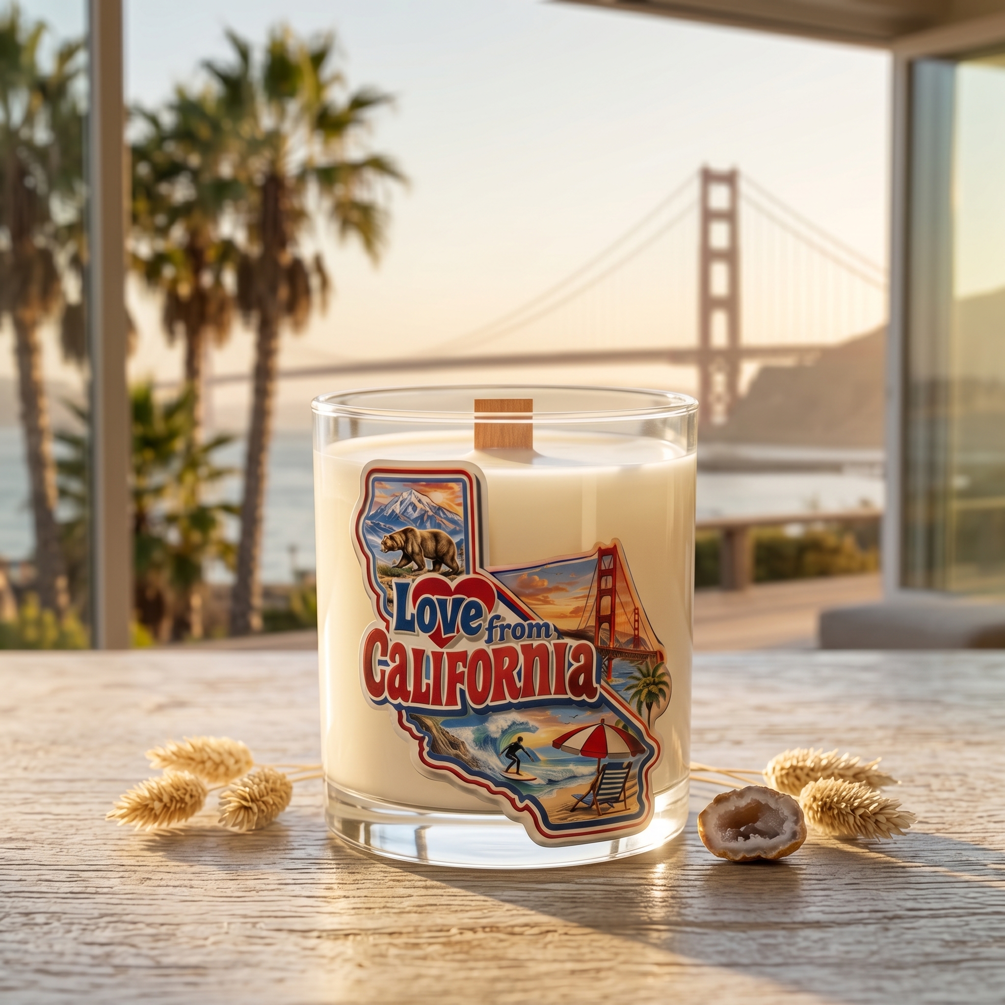 Golden Coast California Candle – Sea Salt, Lemon, Redwood & Sandalwood - Image 4