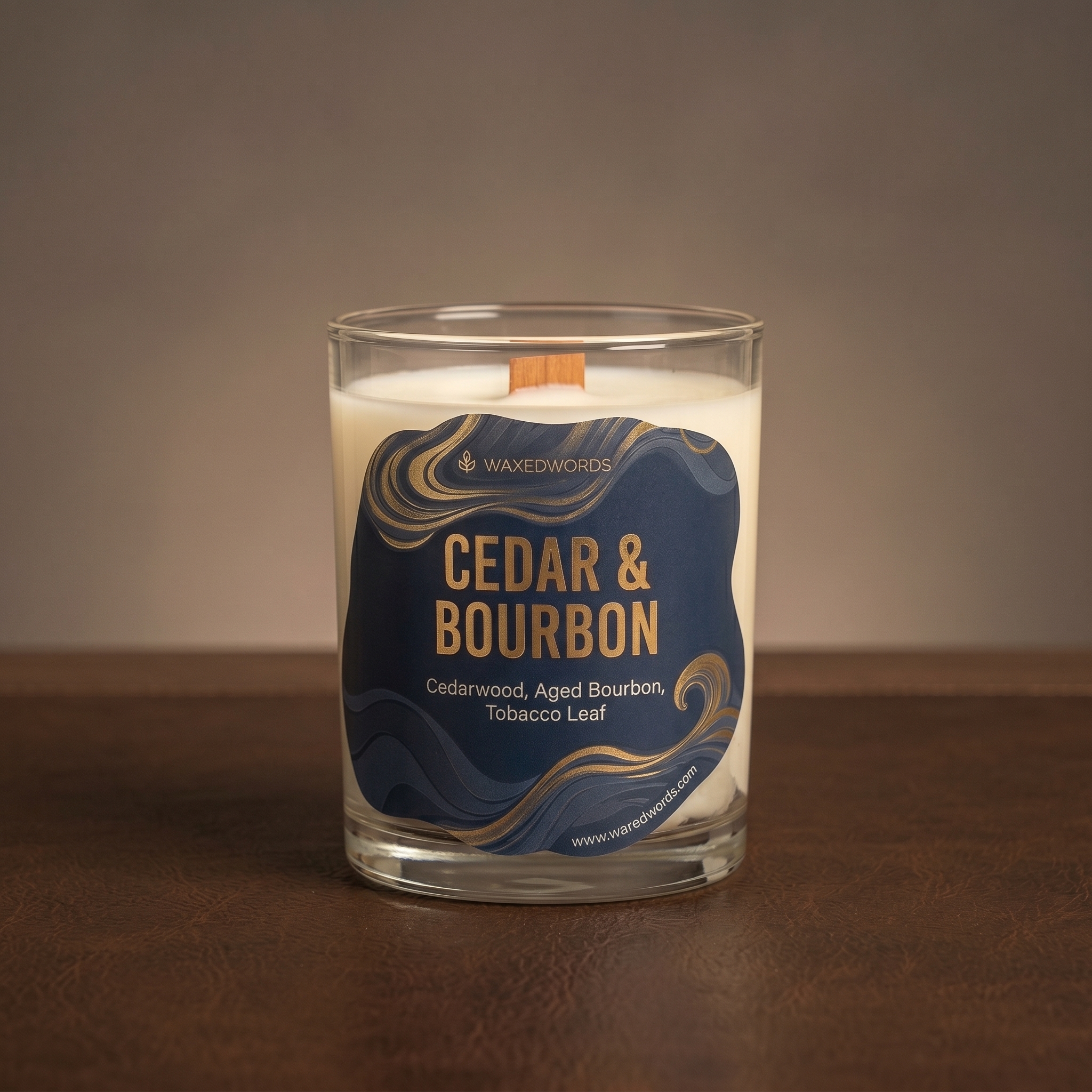 Cedar & Bourbon™ | The Candle That Makes Any Room Feel Like His Favorite Escape