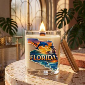 Sunshine State Florida Candle – Key Lime, Orange Blossom & Hibiscus