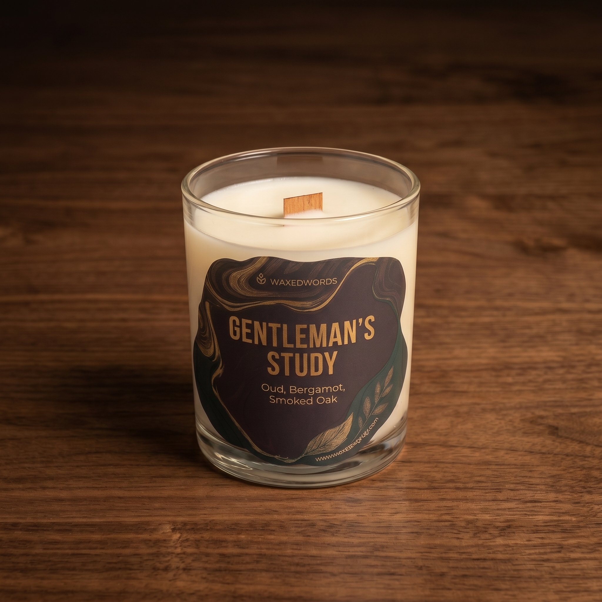 Gentleman’s Study™ | The Luxury Candle Built for Men Who Appreciate Quiet Power