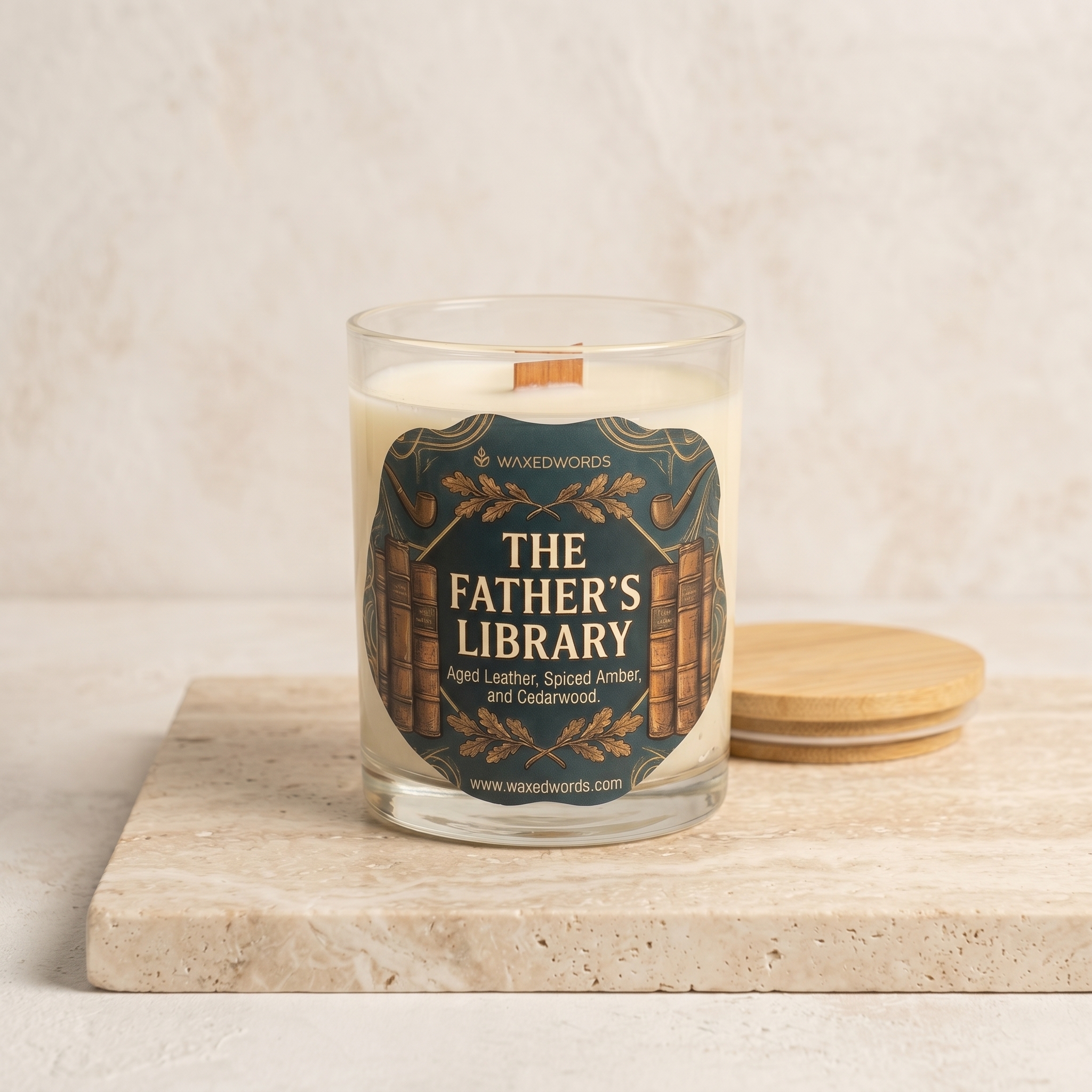 The Father’s Library™ | The Candle That Feels Like Wisdom, Warmth & Home - Image 4